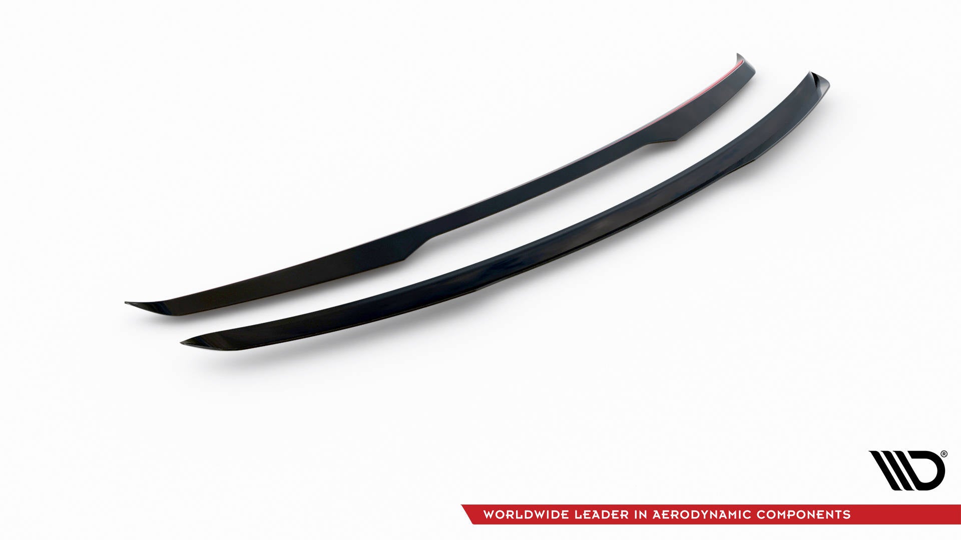 Maxton Design Spoiler CAP passend für Land Rover Range Rover Sport SVR Mk2 Facelift schwarz Hochglanz