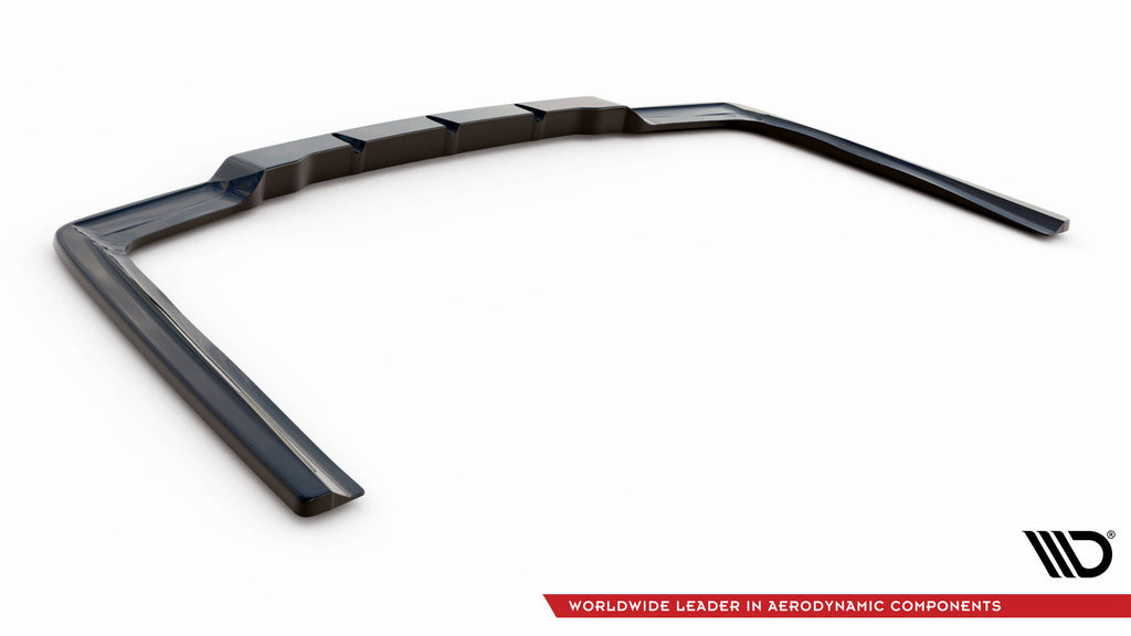 Maxton Design Street+ Mittlerer Diffusor RACE passend für Mercedes-Benz E63 AMG Limousine W212 Facelift schwarz Hochglanz