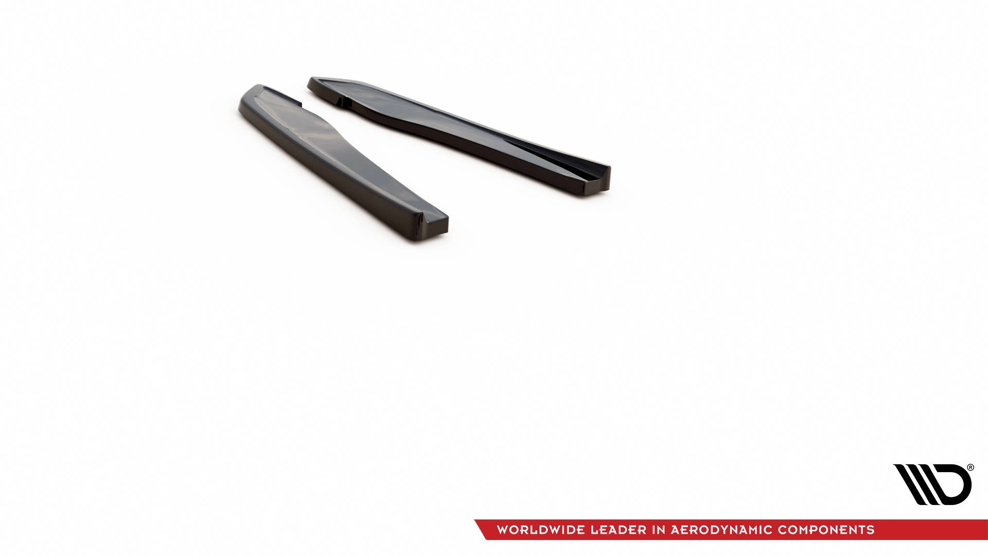 Maxton Design Heck Ansatz Flaps Diffusor passend für Audi RS5 F5 Facelift schwarz Hochglanz
