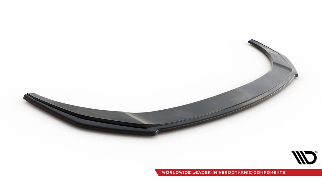 Maxton Design Street+ Spoilerlippe Front Ansatz V.1 passend für Kia Ceed GT / GT-Line Mk3 / Proceed Mk1 schwarz Hochglanz