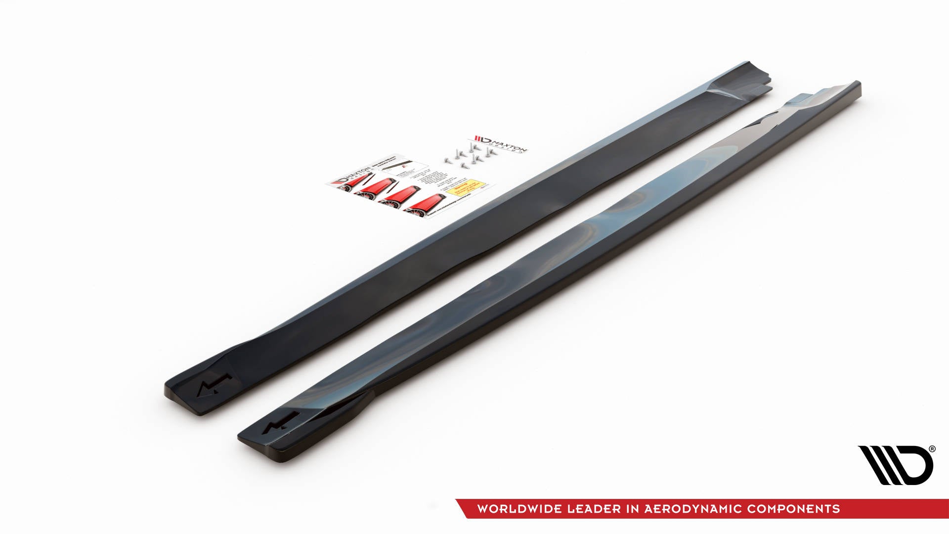Maxton Design Street+ Seitenschweller Leisten passend für V.1 passend für Nissan 370Z Nismo Facelift schwarz Hochglanz