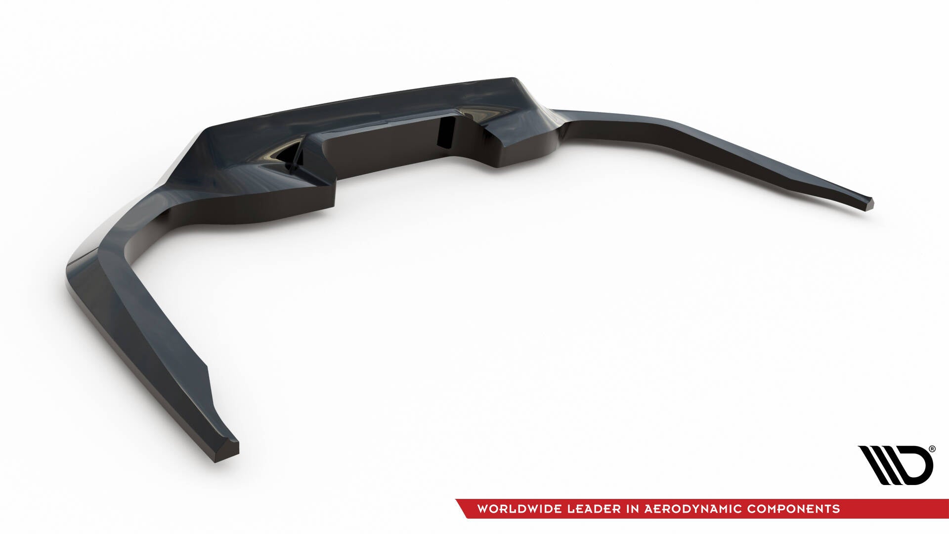 Maxton Design Street+ Mittlerer Diffusor RACE passend für Honda Civic SI Mk10 schwarz Hochglanz