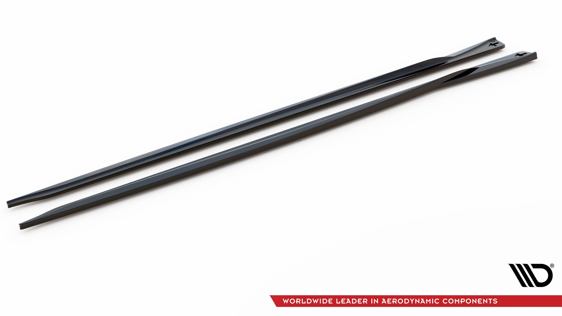 Maxton Design Street+ Seitenschweller Leisten passend für Alfa Romeo Giulia Sport schwarz Hochglanz