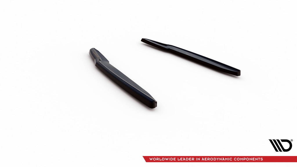 Maxton Design Heck Ansatz Flaps Diffusor passend für BMW 6er GT G32 M-Paket schwarz Hochglanz
