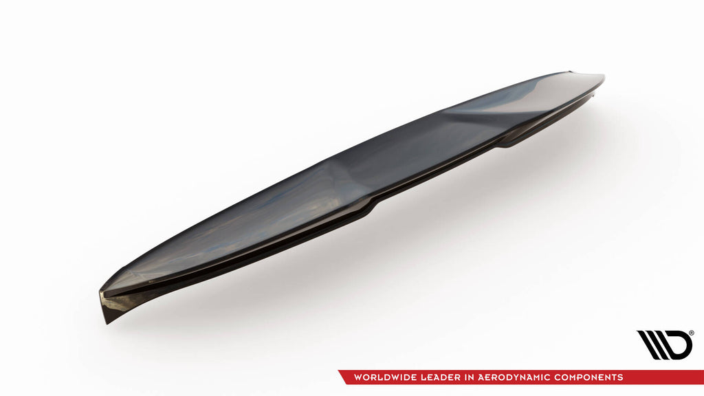 Maxton Design Spoiler CAP 3D passend für Ford S-Max ST-Line Mk2 Facelift schwarz Hochglanz