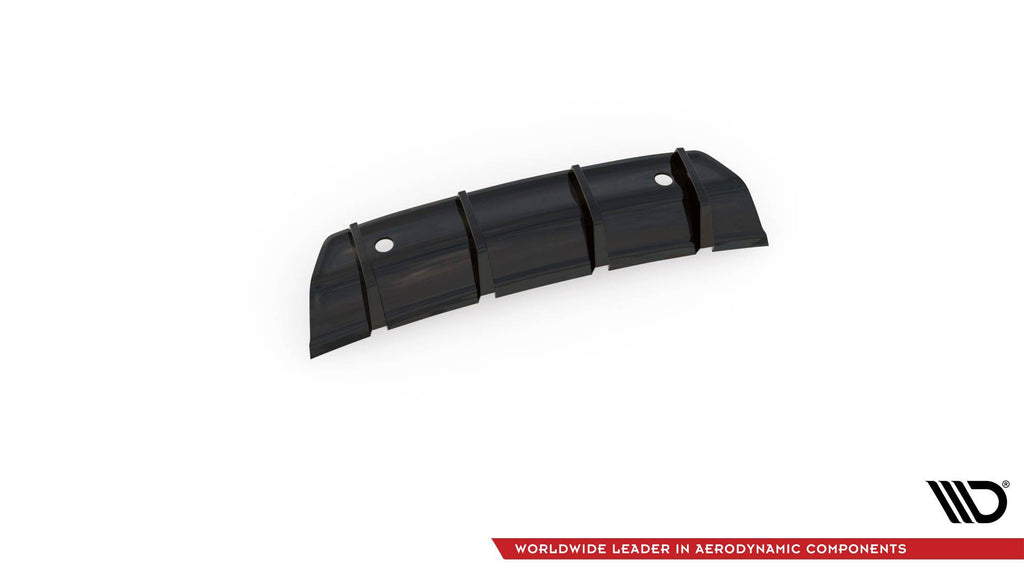 Maxton Design Diffusor Heck Ansatz passend für Volvo V40 R-design schwarz Hochglanz