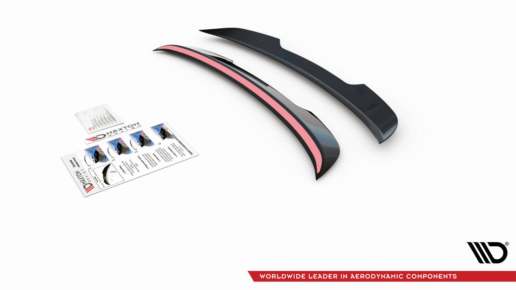 Maxton Design Spoiler CAP passend für Bentley Continental GT V8 S Mk2 schwarz Hochglanz