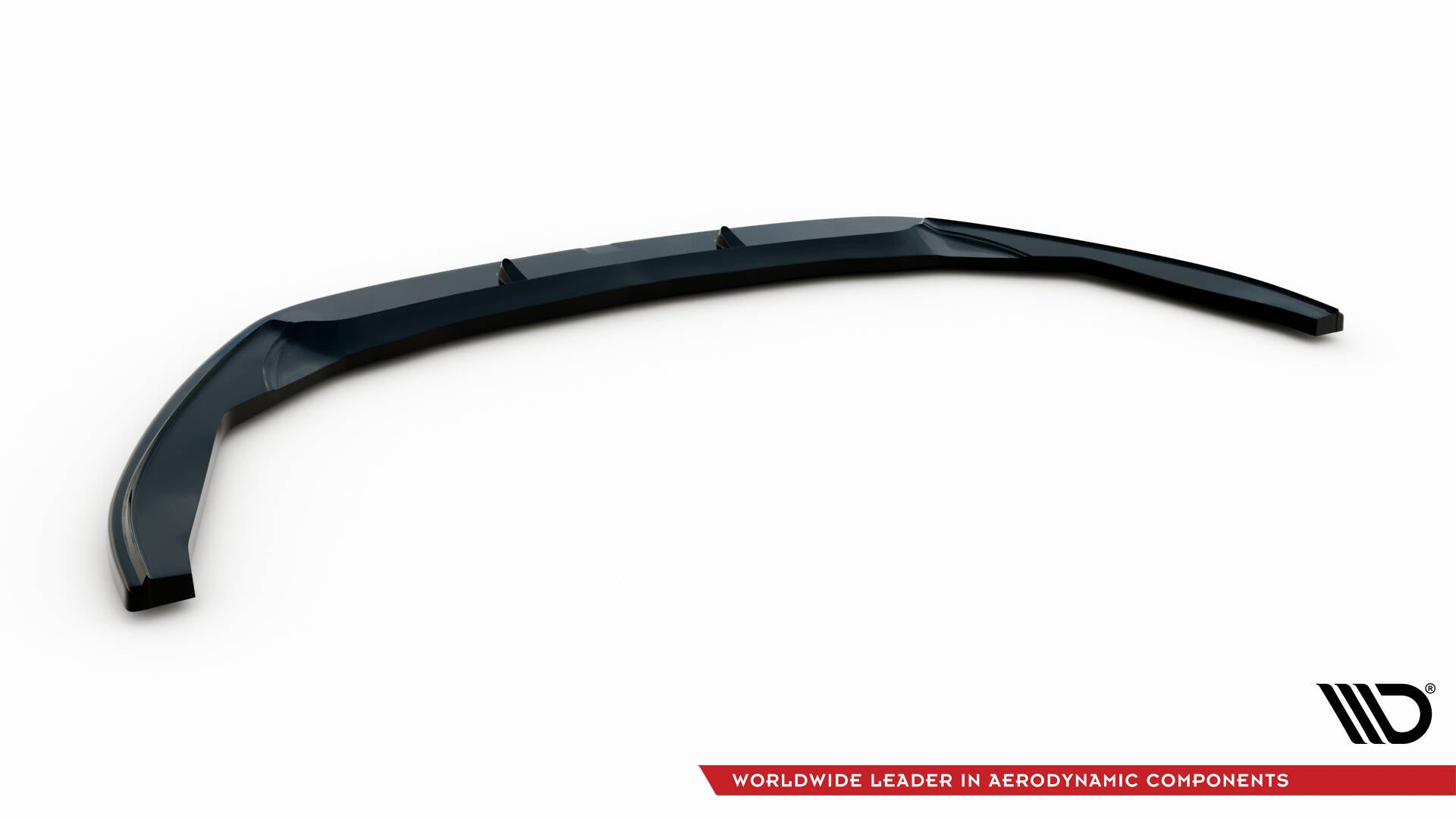 Maxton Design Street+ Spoilerlippe Front Ansatz V.2 passend für VW Passat B7 schwarz Hochglanz