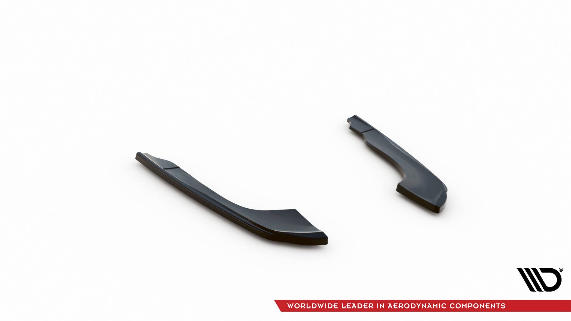 Maxton Design Heck Ansatz Flaps Diffusor V.2 passend für Kia Optima Mk4 Facelift schwarz Hochglanz