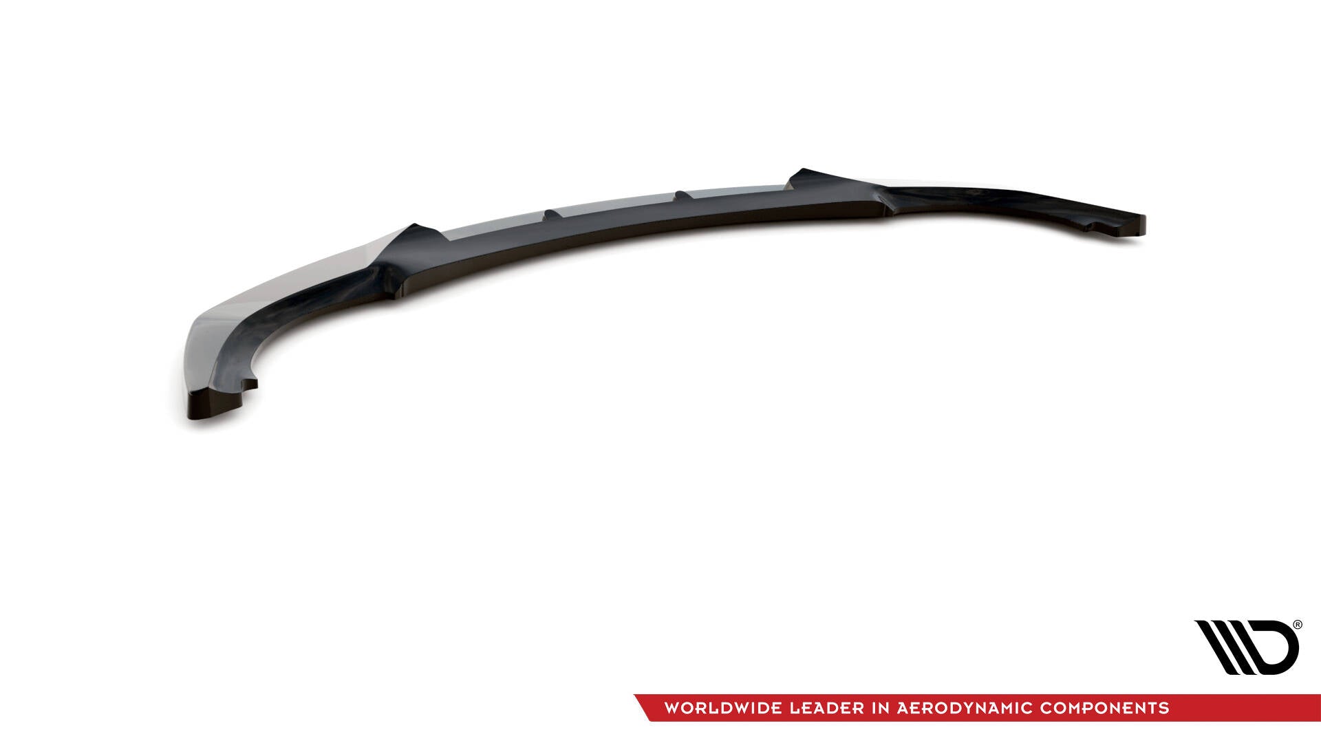 Maxton Design Street+ Spoilerlippe Front Ansatz V.3 passend für BMW 3er Coupe E46 schwarz Hochglanz