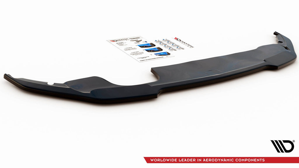 Maxton Design Heckansatz Peugeot 308 GT Mk2 Facelift schwarz Hochglanz für Peugeot 308 Mk2 FL