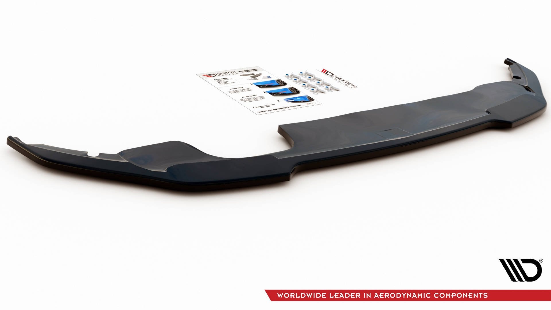 Maxton Design Heckansatz Peugeot 308 GT Mk2 Facelift schwarz Hochglanz für Peugeot 308 Mk2 FL