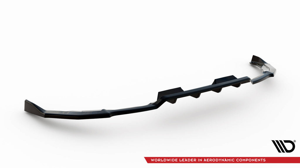 Maxton Design Street+ Mittlerer Diffusor RACE passend für Toyota Corolla Hatchback Mk12 schwarz Hochglanz