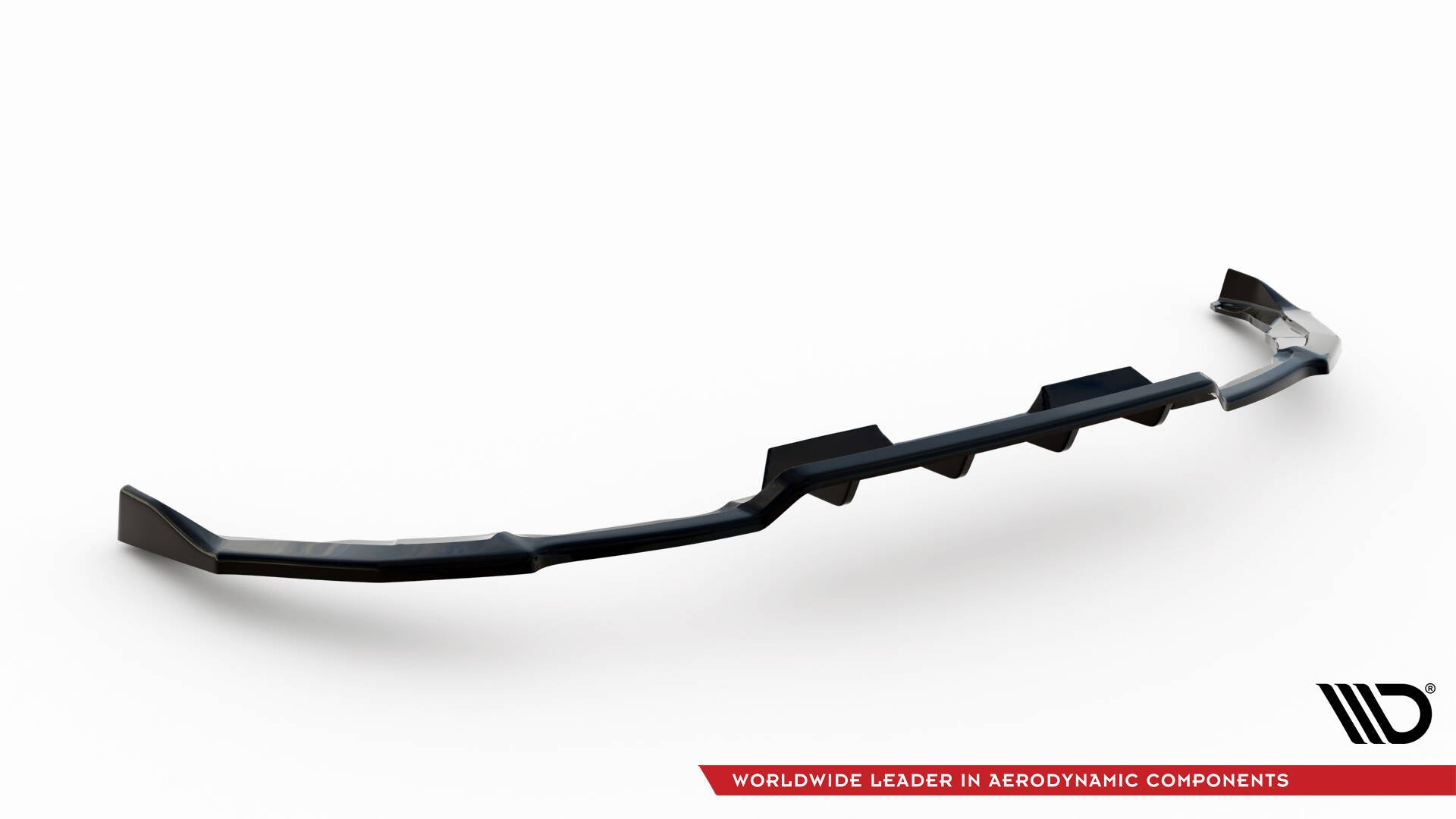 Maxton Design Street+ Mittlerer Diffusor RACE passend für Toyota Corolla Hatchback Mk12 schwarz Hochglanz