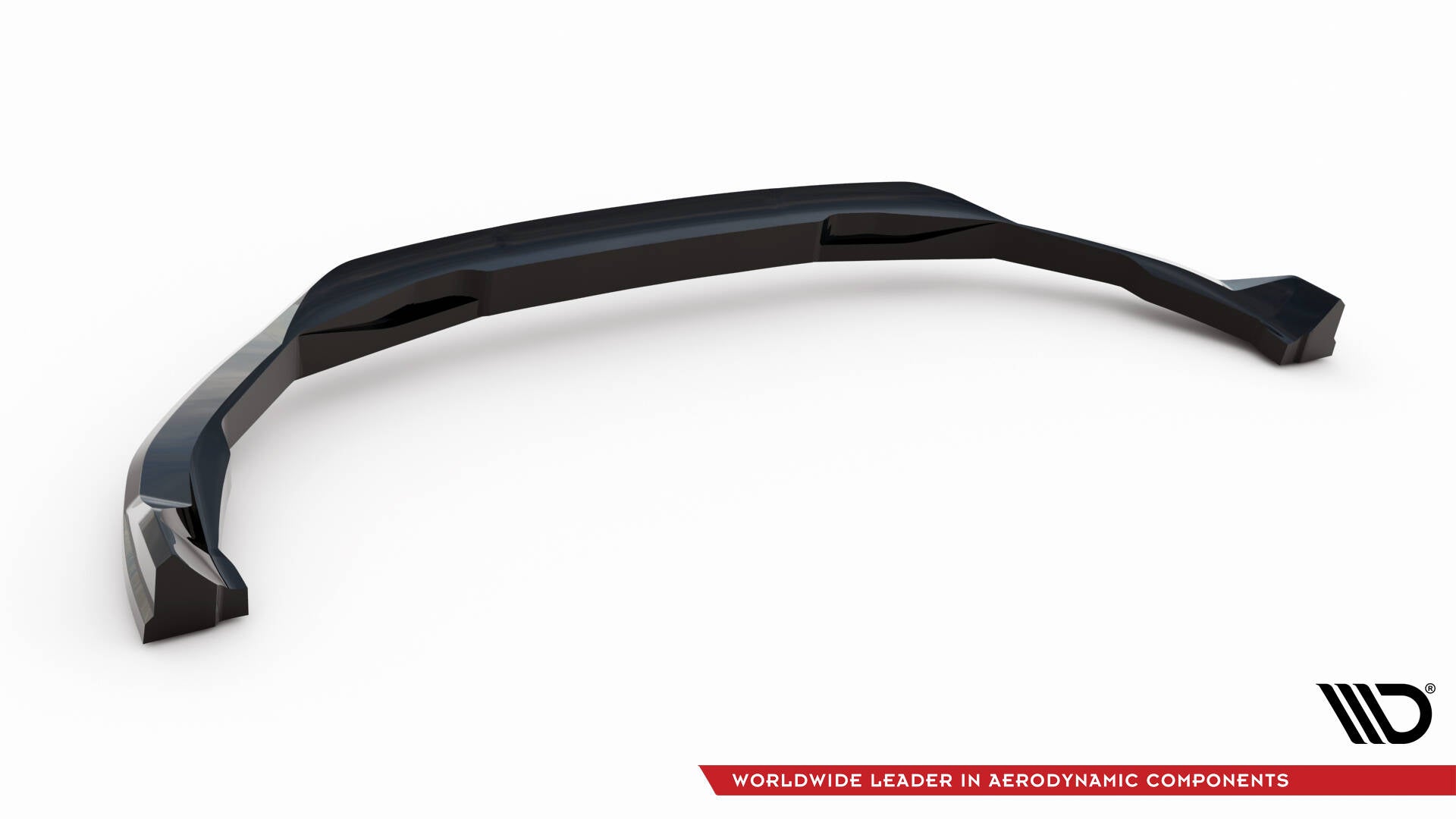 Maxton Design Street+ Spoilerlippe Front Ansatz passend für Peugeot 3008 GT-Line Mk2 Facelift schwarz Hochglanz