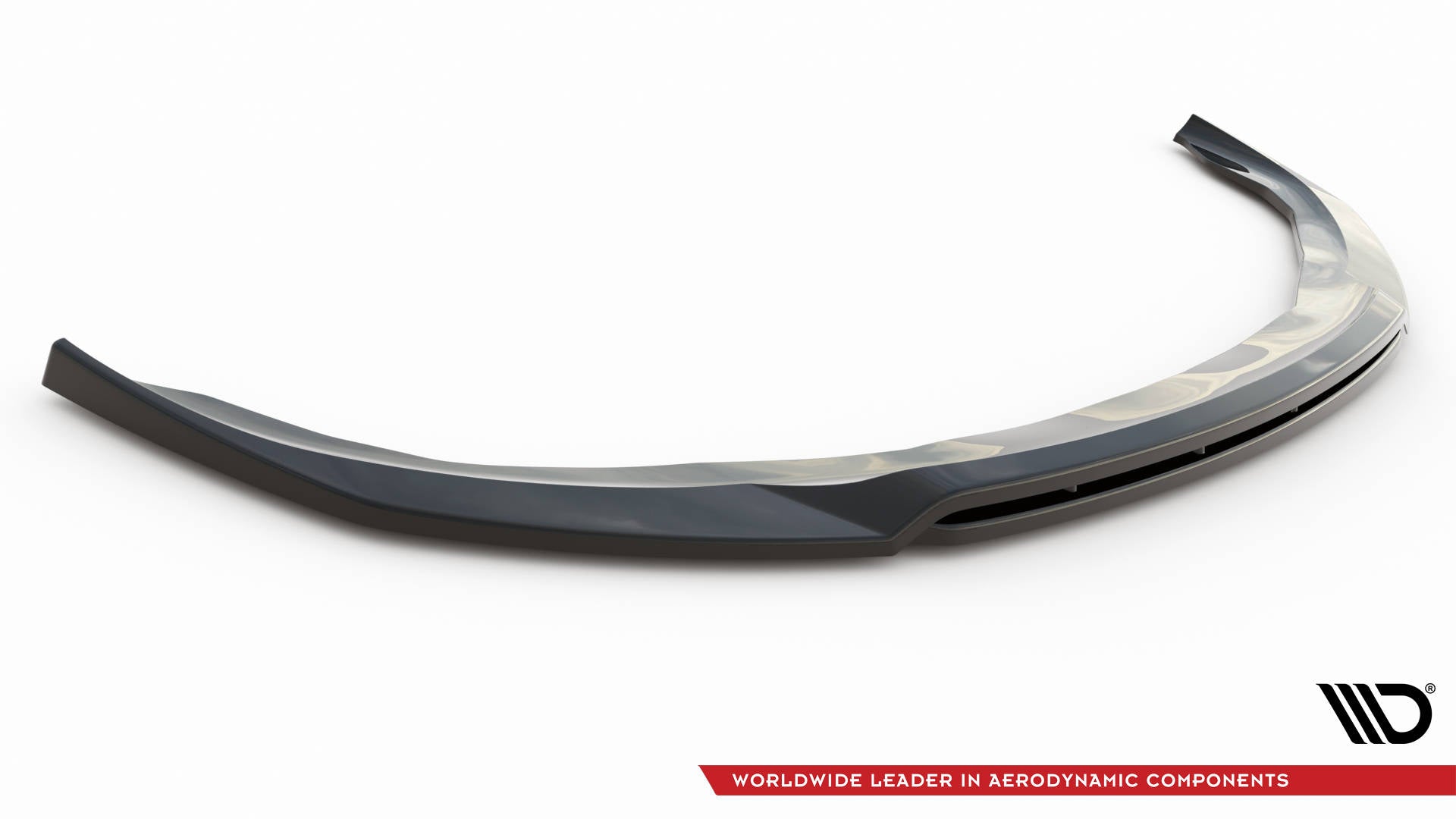 Maxton Design Street+ Spoilerlippe Front Ansatz V.1 passend für Porsche Panamera / Panamera Diesel 970 schwarz Hochglanz