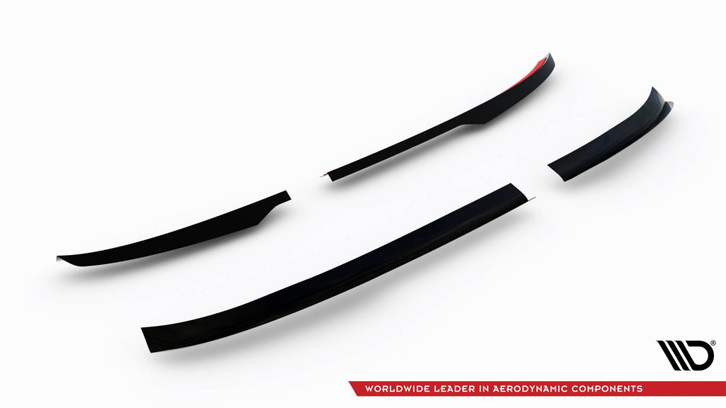 Maxton Design Spoiler CAP passend für Mercedes-Benz T W420 schwarz Hochglanz