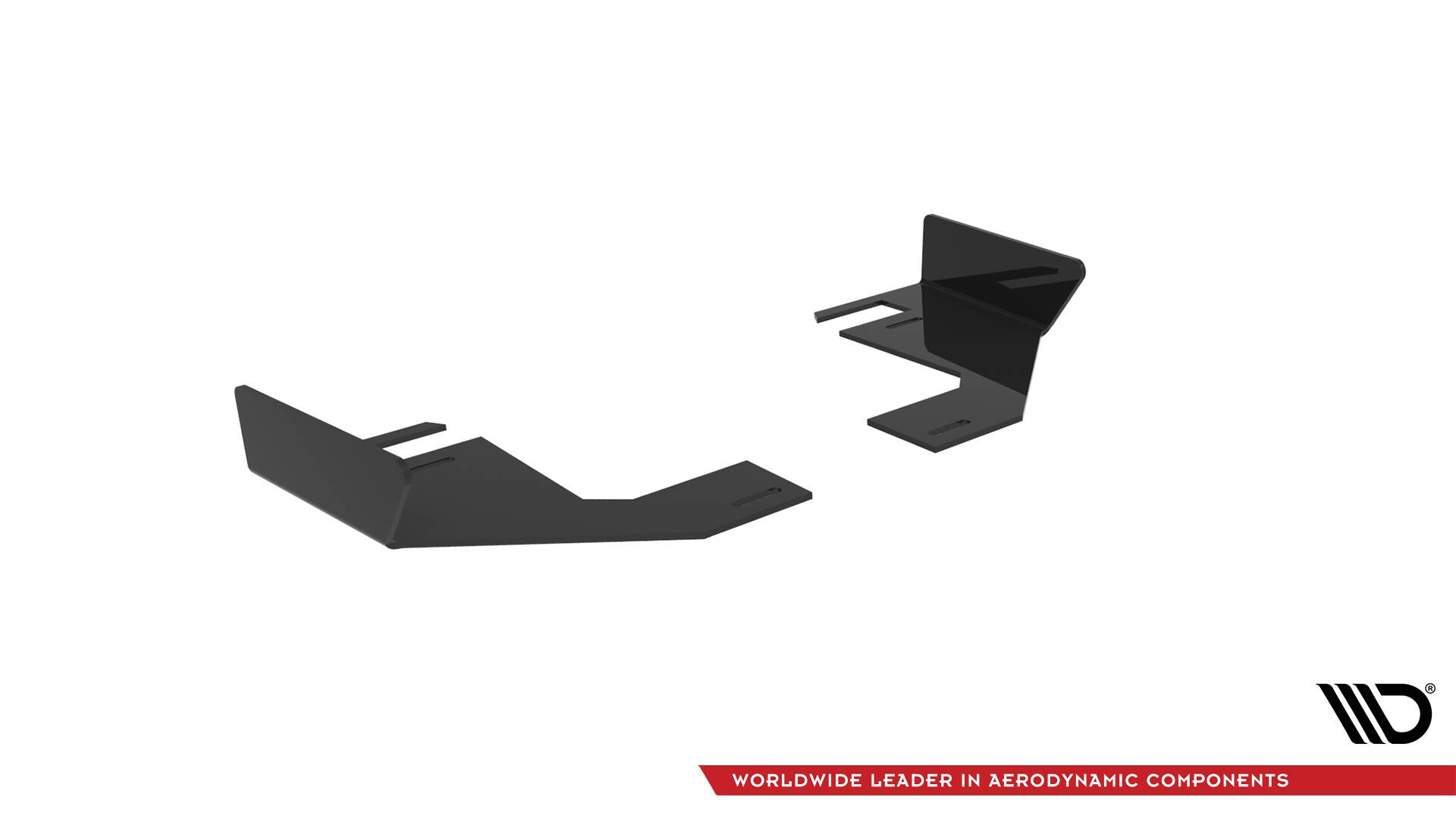 Maxton Design Hintere Seiten Flaps passend für Audi TT S-Line 8S schwarz Hochglanz