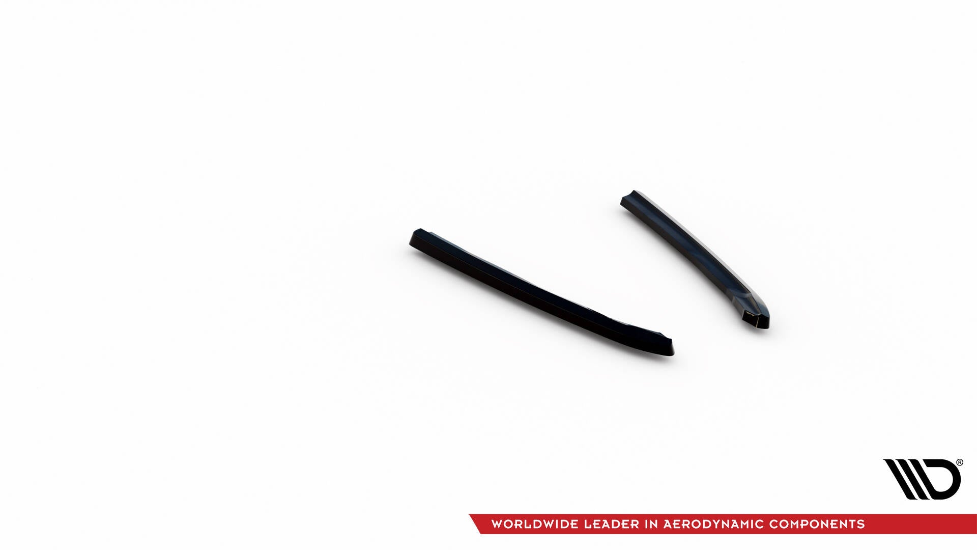 Maxton Design Heck Ansatz Flaps Diffusor V.2 passend für Audi A6 Avant / Limousine C7 schwarz Hochglanz