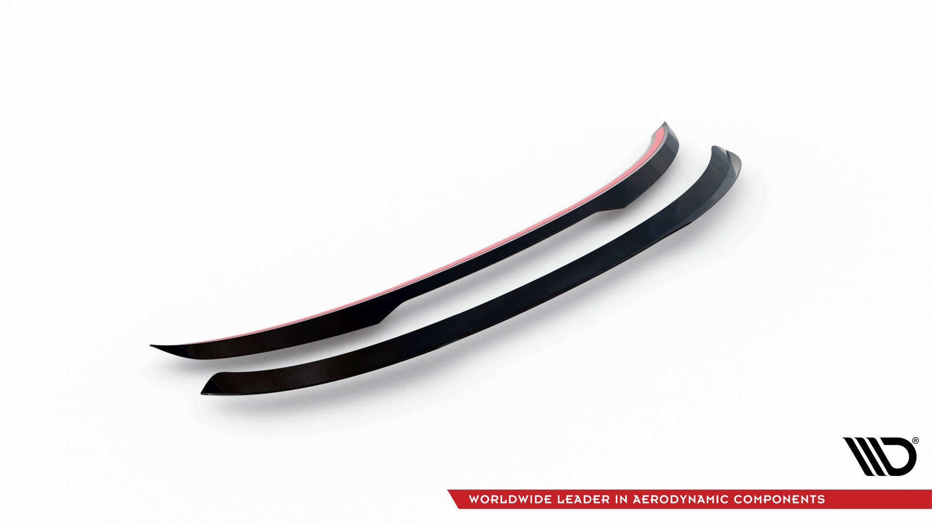 Maxton Design Spoiler CAP passend für Fiat 500X Sport Mk1 Facelift schwarz Hochglanz