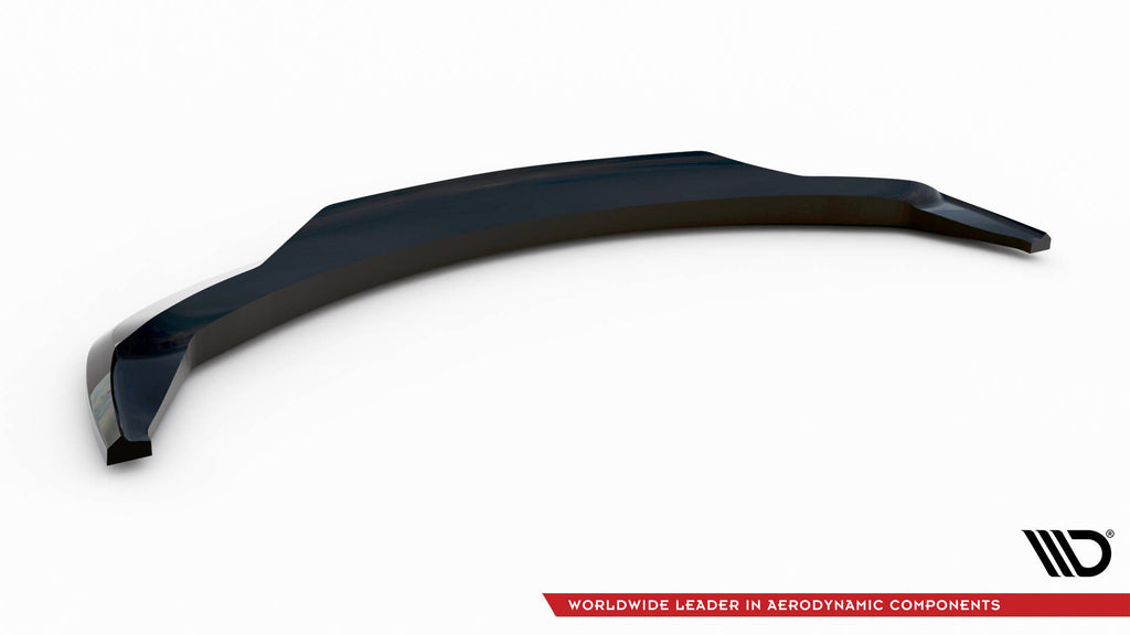 Maxton Design Street+ Spoilerlippe Front Ansatz passend für BMW 7 E65 schwarz Hochglanz
