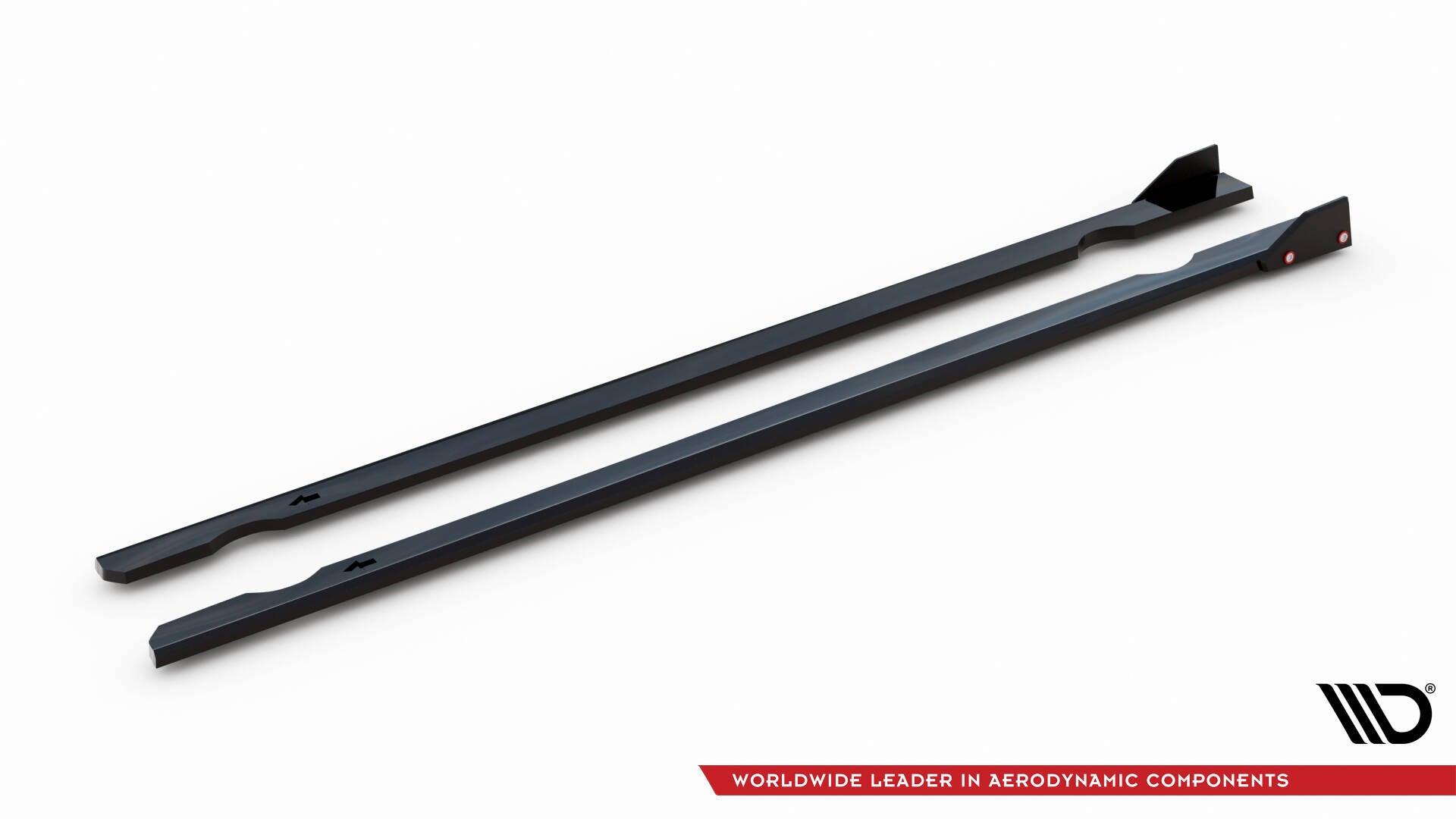 Maxton Design Street+ Seitenschweller Leisten passend für V.3 + Flaps passend für VW Golf R / R-Line Mk7