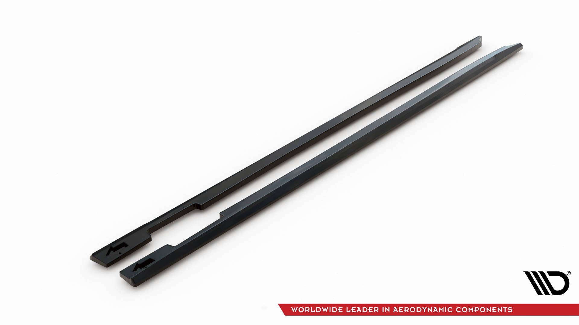 Maxton Design Street+ Seitenschweller Leisten passend für Mini Cooper Clubman John Cooper Works F54 Facelift schwarz Hochglanz