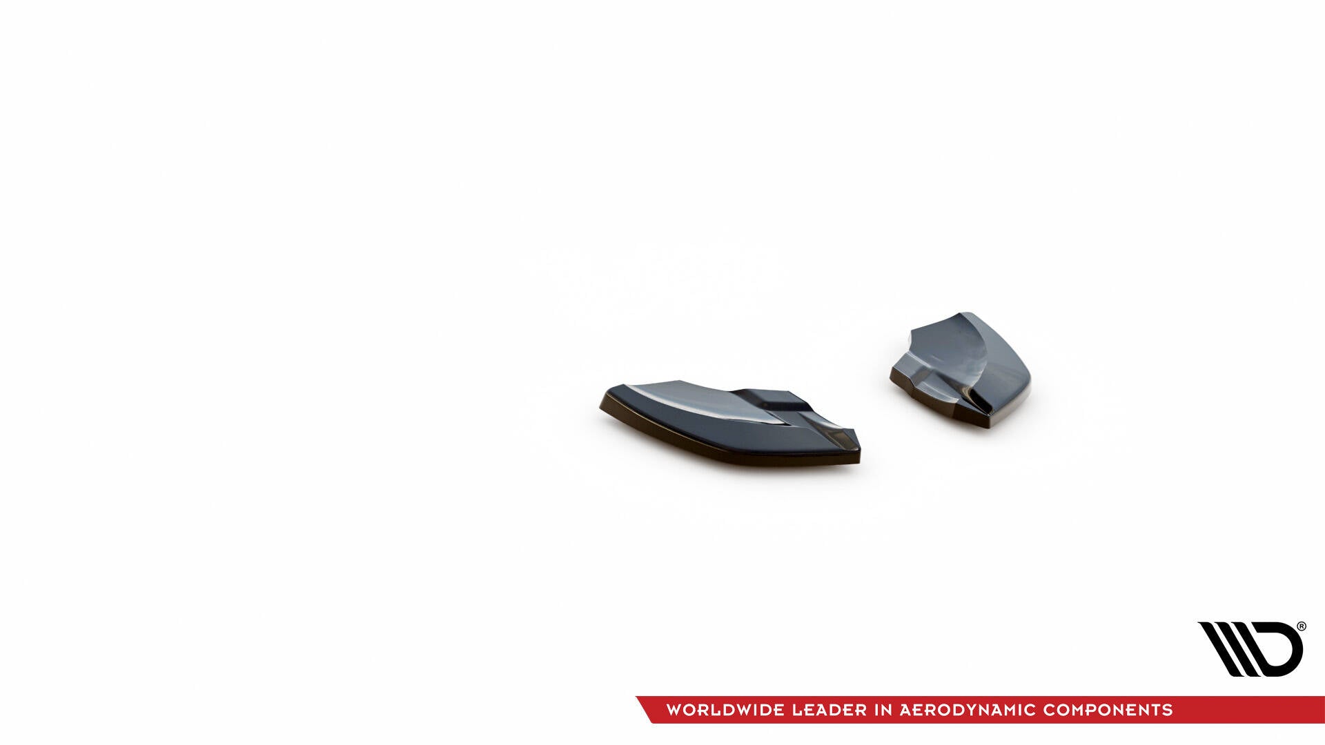 Maxton Design Heck Ansatz Flaps Diffusor V.3 passend für VW Scirocco R Mk3 schwarz Hochglanz