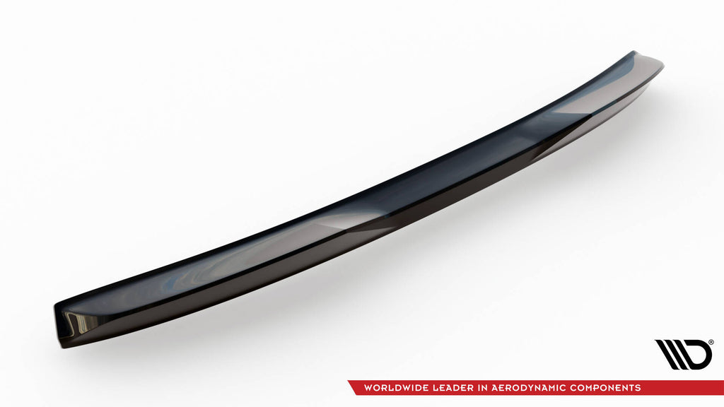 Maxton Design Spoiler CAP 3D passend für Skoda Enyaq Coupe iV RS schwarz Hochglanz