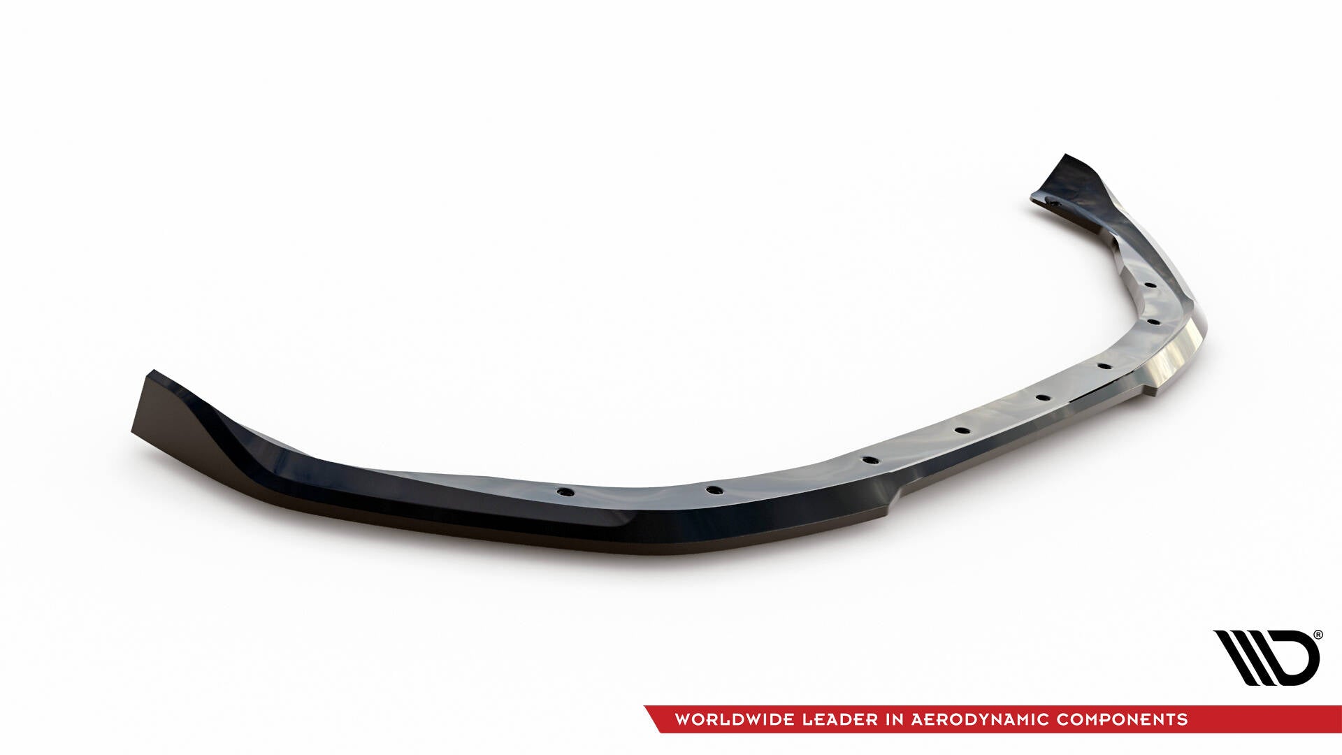 Maxton Design Street+ Spoilerlippe Front Ansatz V.1 passend für Renault Clio R.S. Line Mk5 schwarz Hochglanz