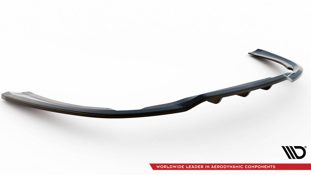 Maxton Design Street+ Mittlerer Diffusor RACE passend für V.1 Porsche 911 Carrera Aero / Carrera GTS 992 schwarz Hochglanz