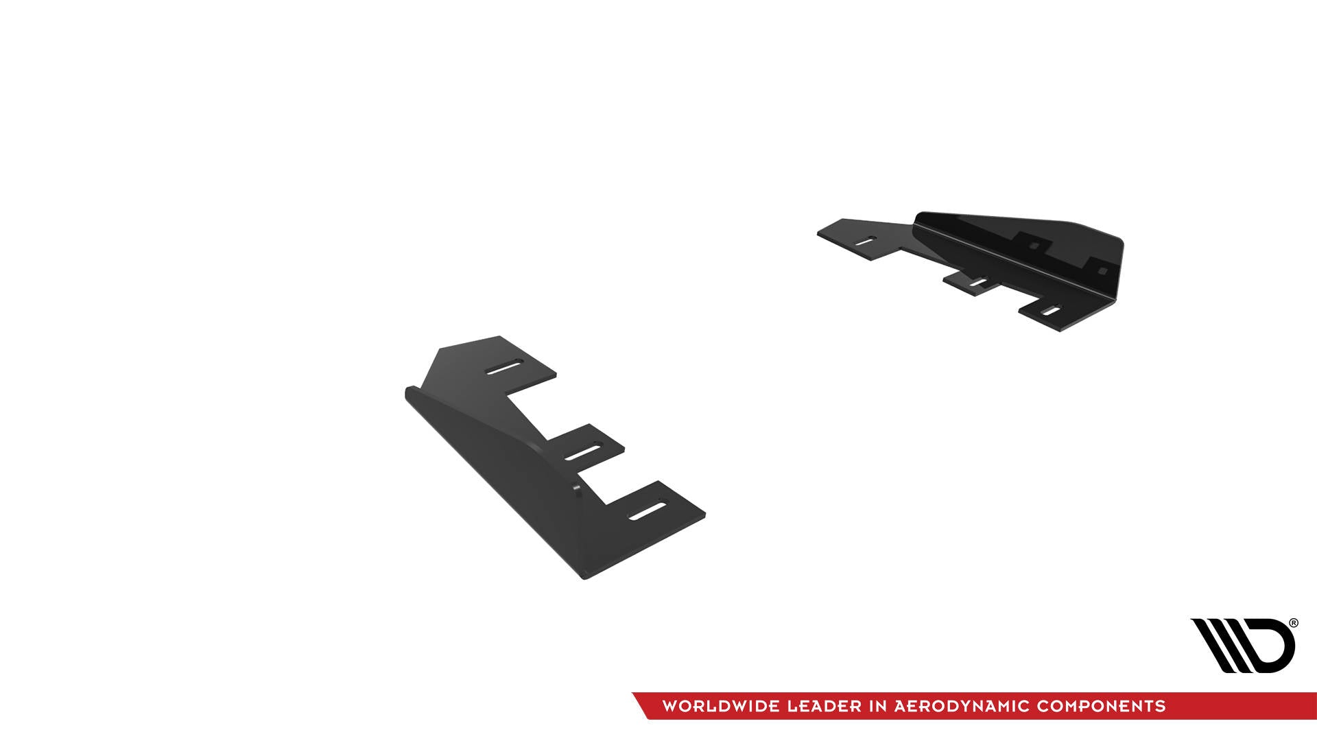 Maxton Design Hintere Seiten Flaps passend für BMW 2 Coupe G42 schwarz Hochglanz