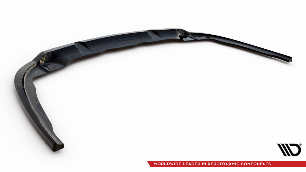 Maxton Design Street+ Mittlerer Diffusor RACE passend für Renault Megane GT Line Grandtour Mk3 Facelift schwarz Hochglanz