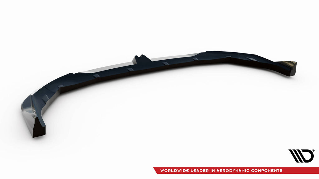 Maxton Design Street+ Spoilerlippe Front Ansatz passend für BMW 2 / M235i Gran Coupe M-Paket F74 schwarz Hochglanz