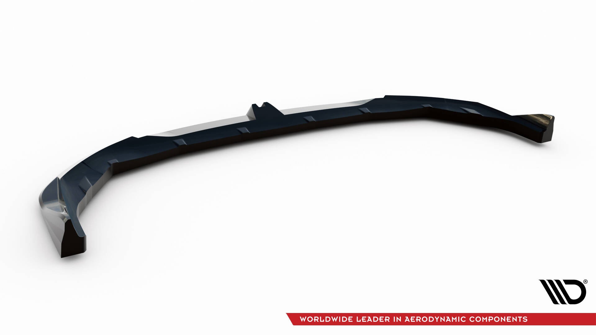 Maxton Design Street+ Spoilerlippe Front Ansatz passend für BMW 2 / M235i Gran Coupe M-Paket F74 schwarz Hochglanz
