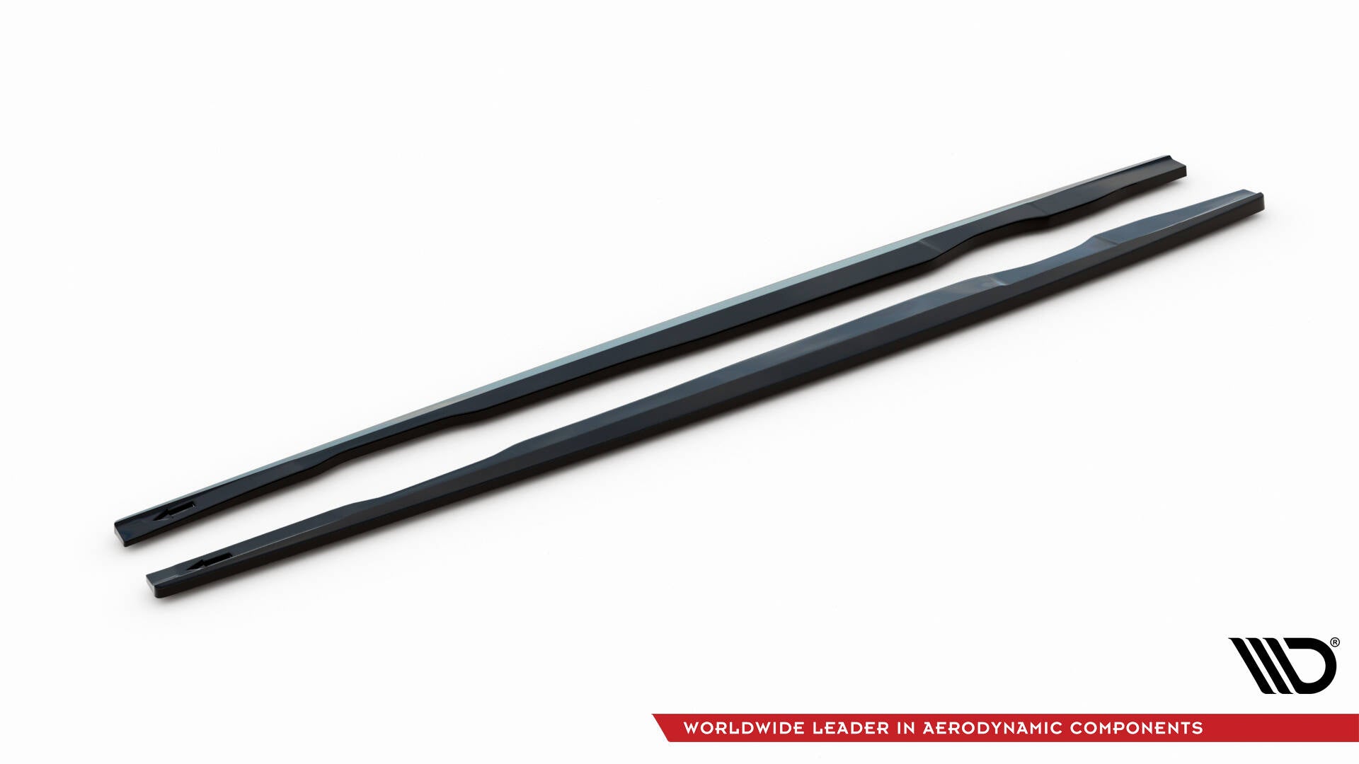 Maxton Design Street+ Seitenschweller Leisten passend für Audi A7 RS7 Look C7 schwarz Hochglanz