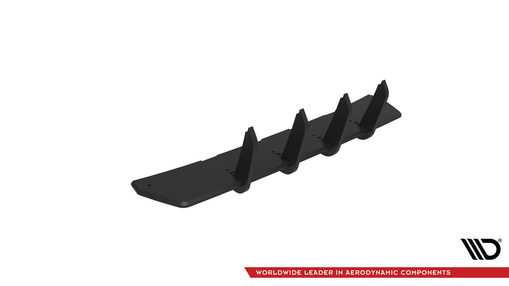 Maxton Design Street Pro Heckschürze V.1 passend für BMW 4er Coupe / Cabrio / Gran Coupe M-Paket F32 / F33 / F36