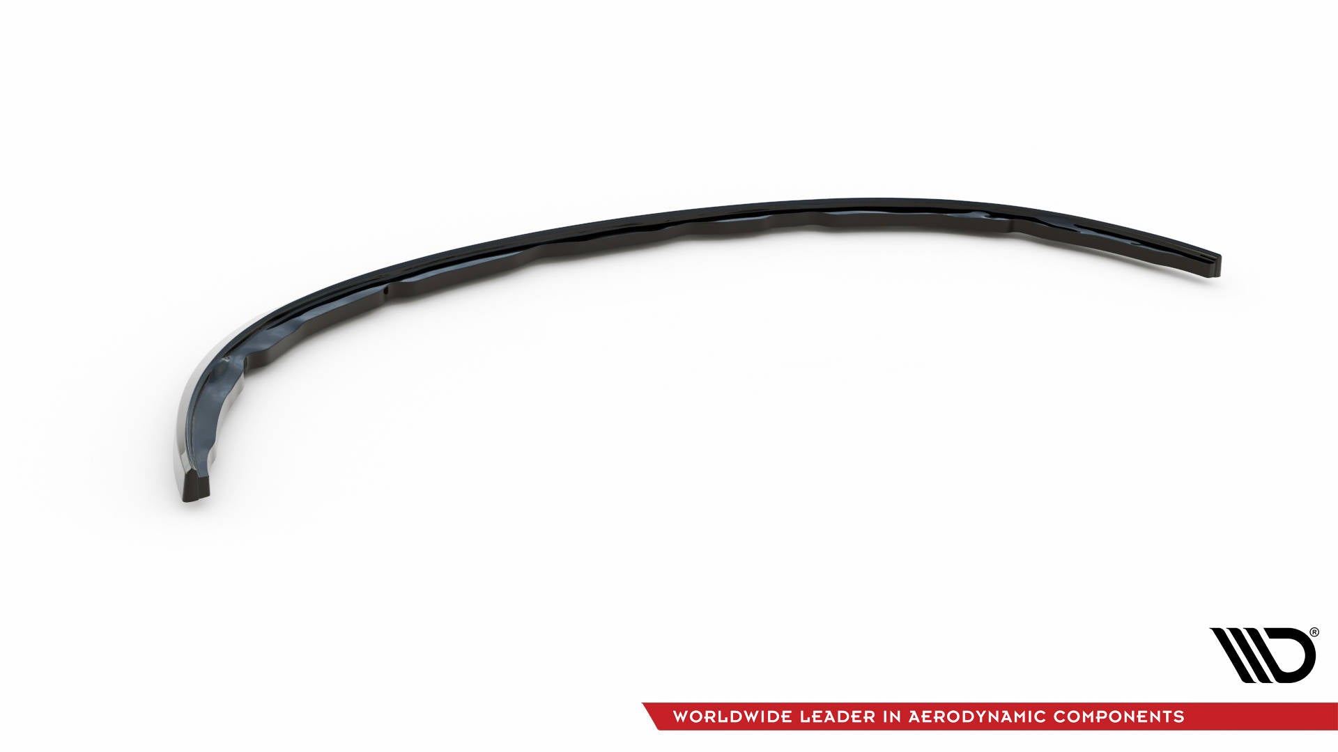 Maxton Design Street+ Spoilerlippe Front Ansatz passend für RENAULT CLIO III RS schwarz Hochglanz