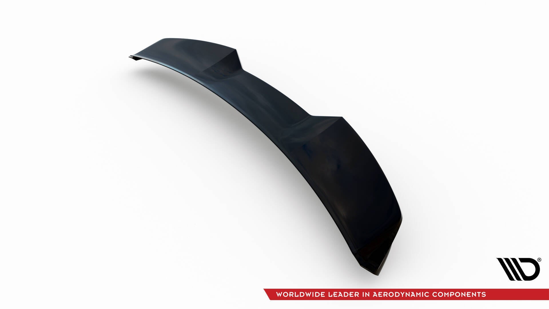 Maxton Design Höher Spoiler CAP 3D passend für Audi Q8 / SQ8 / Q8 S-Line Mk1 schwarz Hochglanz