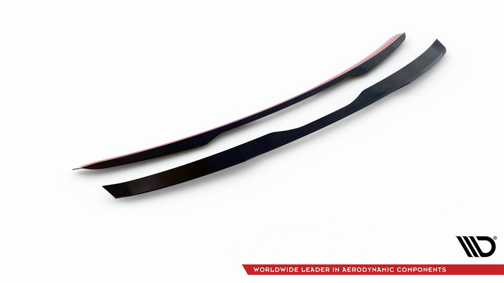Maxton Design Spoiler CAP passend für Jaguar F-Type X152 Facelift schwarz Hochglanz