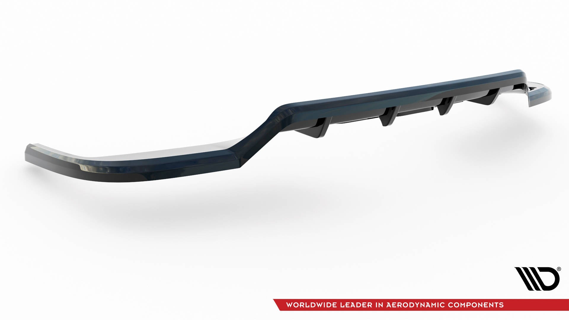 Maxton Design Street+ Mittlerer Diffusor RACE passend für VW Multivan T7 schwarz Hochglanz