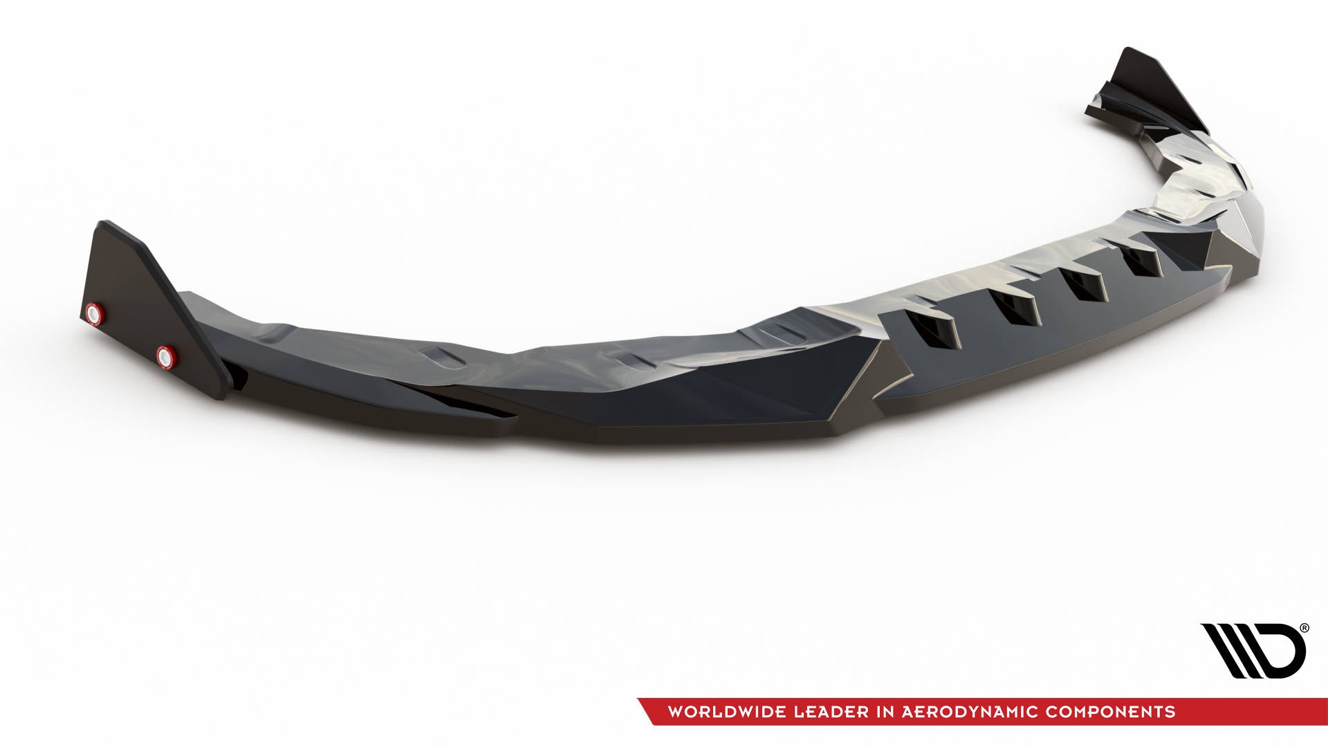Maxton Design Street+ Spoilerlippe Front Ansatz V.2 + Flaps passend für BMW 2 Coupe M-Paket / M240i G42