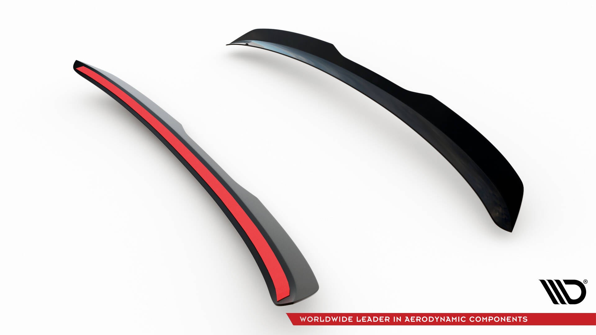 Maxton Design Spoiler CAP passend für VW GOLF 6 GTI / R schwarz Hochglanz