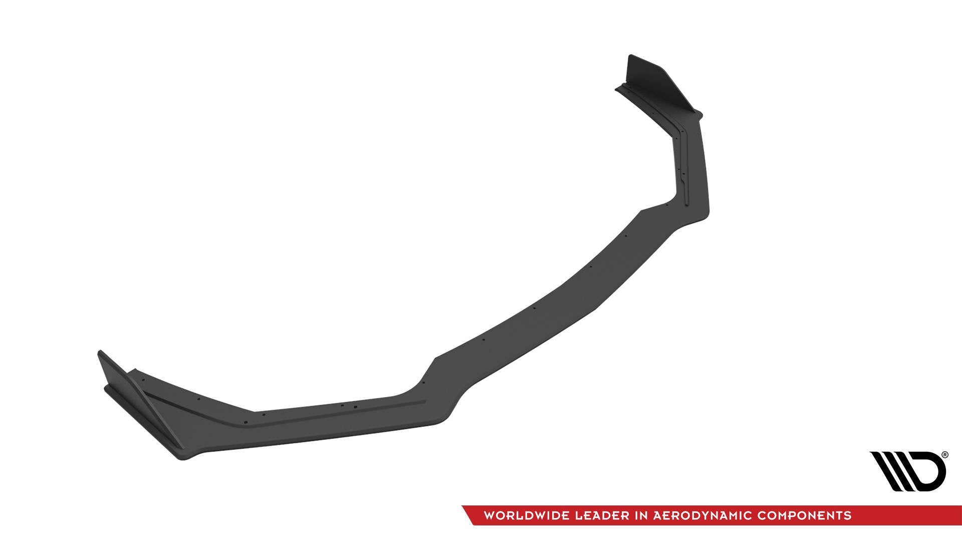 Maxton Design Street Pro Street+ Spoilerlippe Front Ansatz V.2 passend für Ford Mustang GT MK6 Facelift