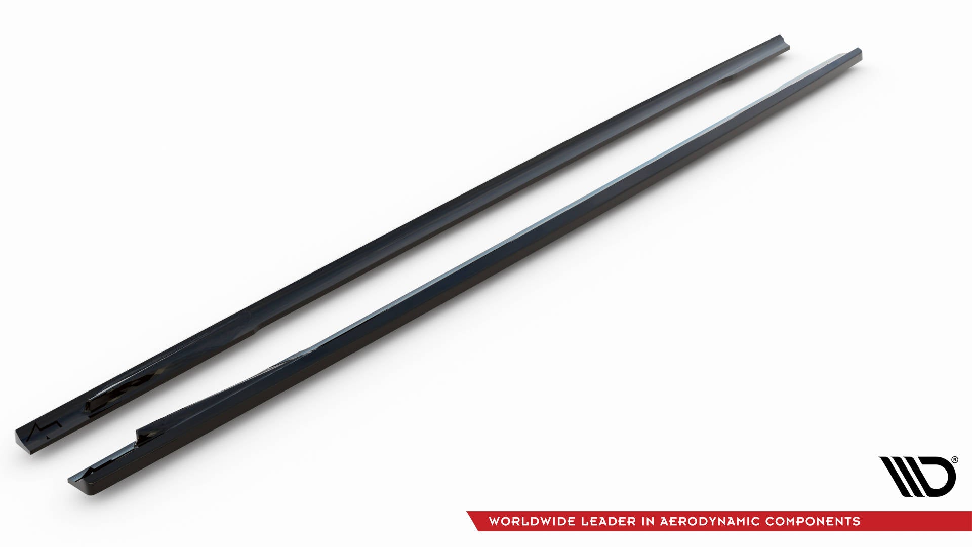 Maxton Design Street+ Seitenschweller Leisten V.2 passend für BMW i4 M-Paket G26 schwarz Hochglanz