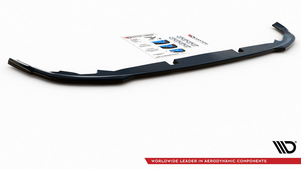 Maxton Design Heckansatz VW Golf Hatchback Mk8 schwarz Hochglanz für Volkswagen Golf Mk8