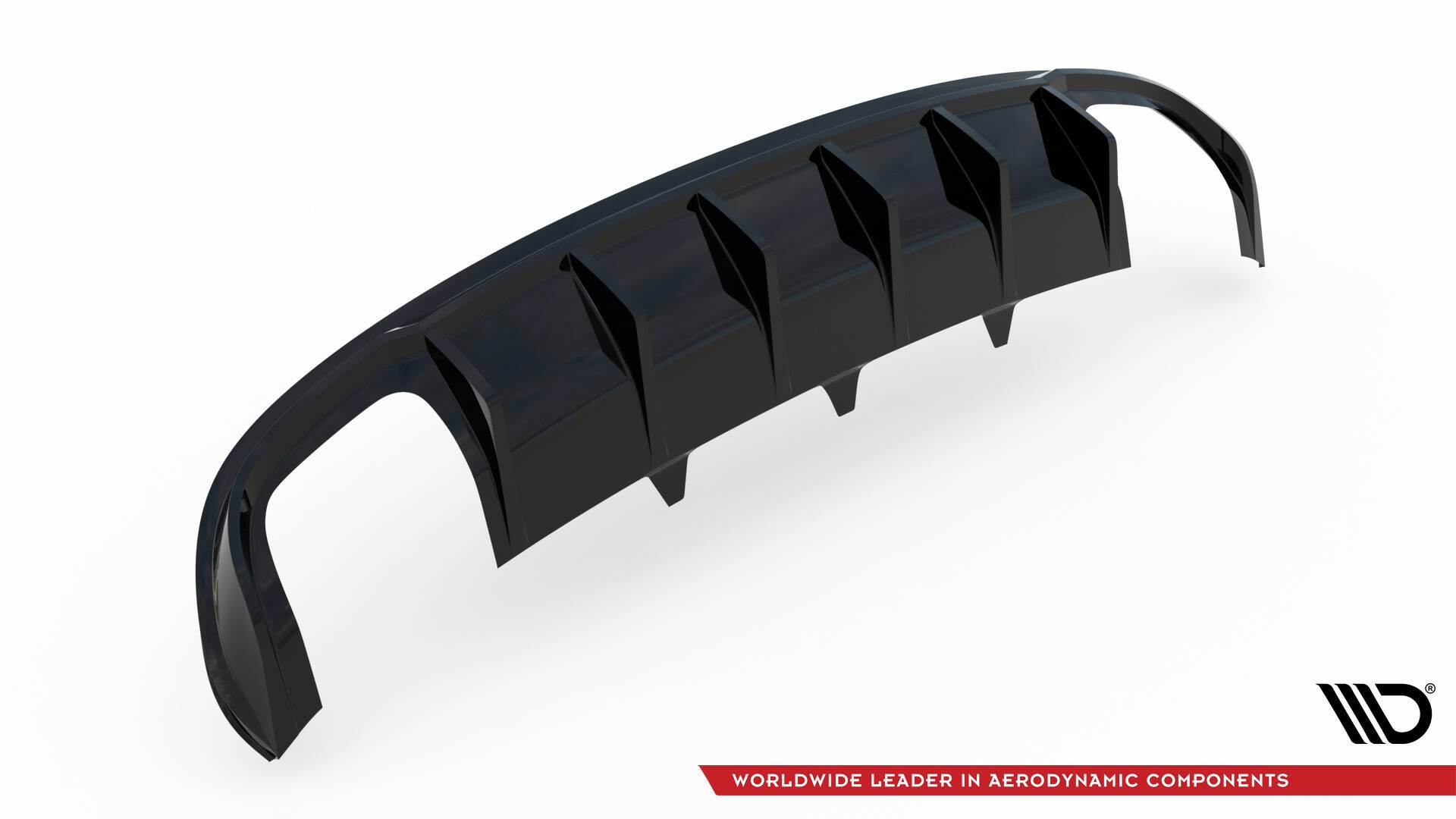 Maxton Design Diffusor Heck Ansatz passend für Audi S4 Limousine / Avant B8