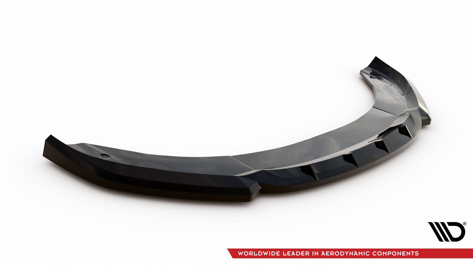 Maxton Design Street+ Spoilerlippe Front Ansatz V.2 passend für Alfa Romeo Tonale Mk1 schwarz Hochglanz