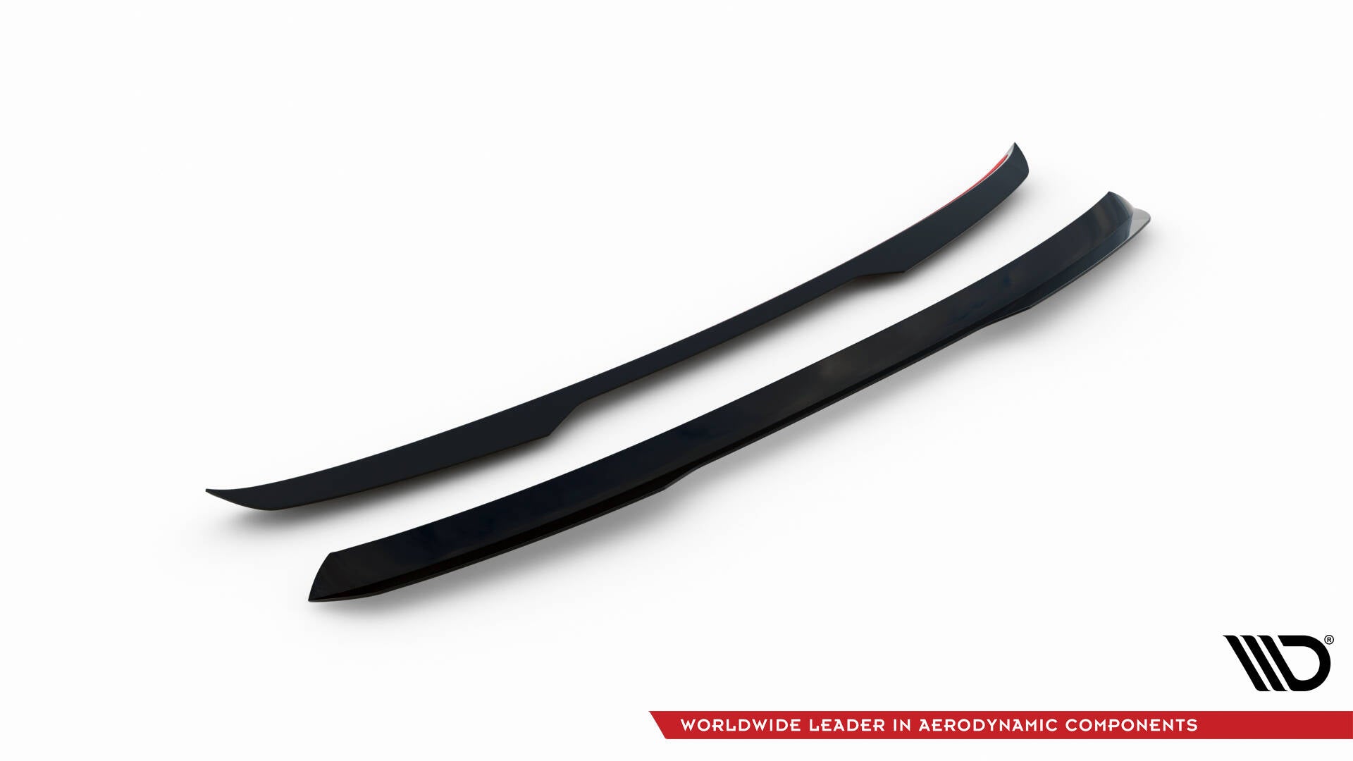 Maxton Design Spoiler CAP passend für VW Touareg Mk2 schwarz Hochglanz