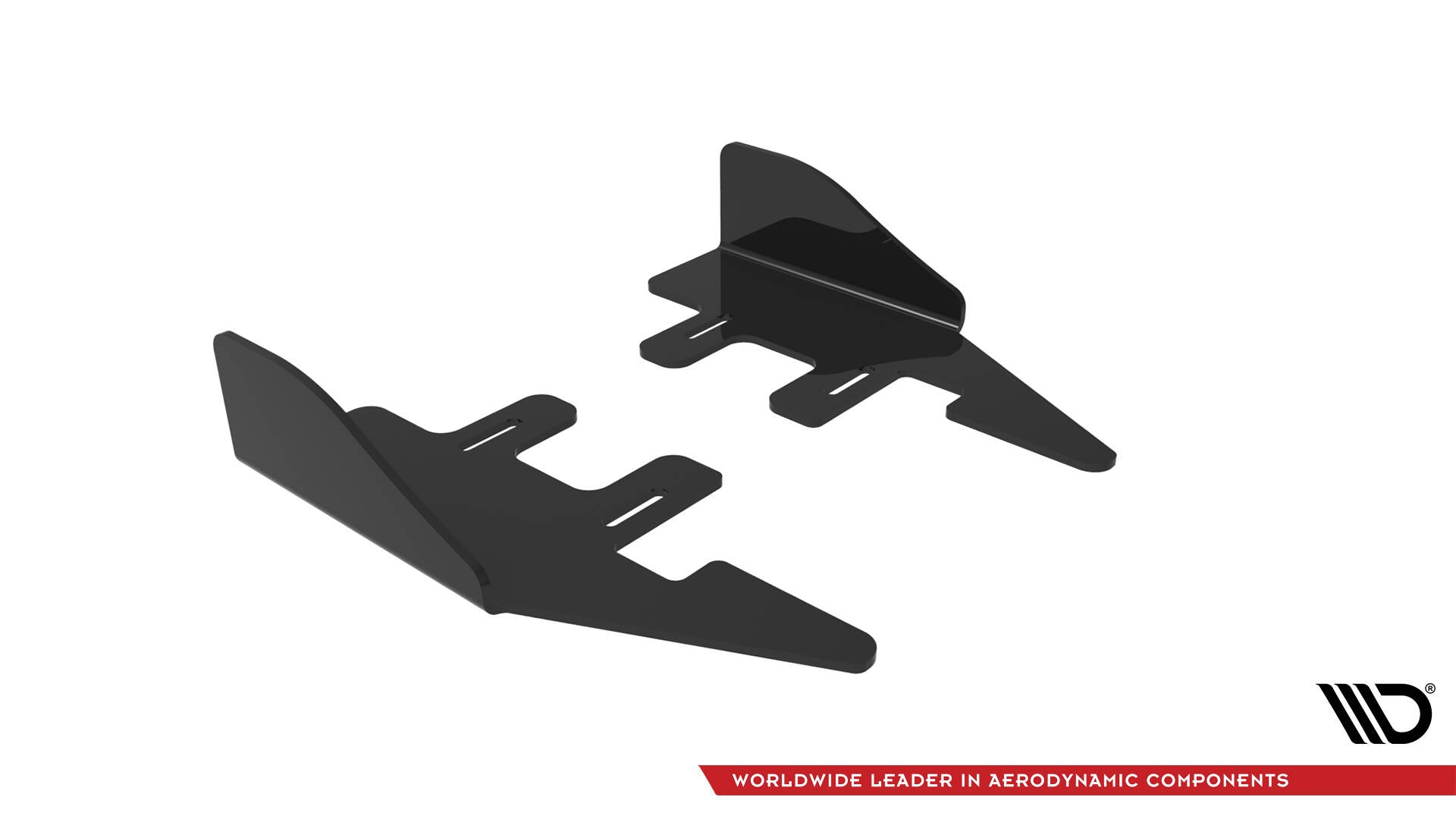 Maxton Design Seitenschweller Flaps passend für Ford Fiesta ST / ST-Line Mk8 schwarz Hochglanz